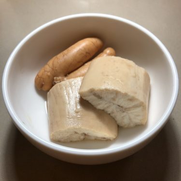 ボラの白子の煮付け